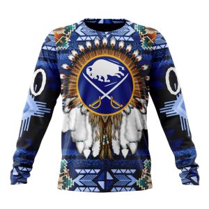 Personalized NHL Buffalo Sabres Special Native Costume Design Unisex Sweatshirt SWS2055
