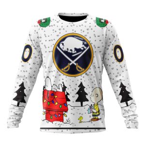 Personalized NHL Buffalo Sabres Special Peanuts Design Unisex Sweatshirt SWS2058