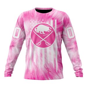 Personalized NHL Buffalo Sabres Special Pink Tie-Dye Unisex Sweatshirt SWS2059