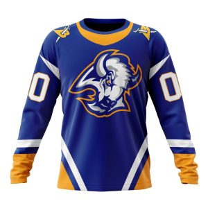 Personalized NHL Buffalo Sabres Special Reverse Retro Redesign Unisex Sweatshirt SWS2062