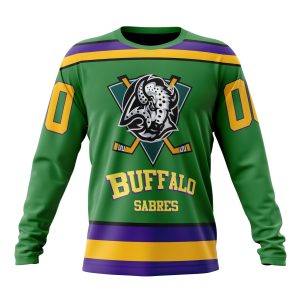 Personalized NHL Buffalo Sabres Specialized Design X The Mighty Ducks Unisex Sweatshirt SWS2069