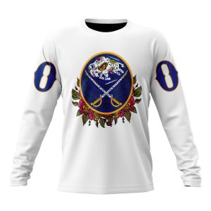 Personalized NHL Buffalo Sabres Specialized Dia De Muertos Unisex Sweatshirt SWS2070