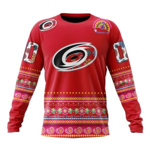 Personalized NHL Carolina Hurricanes Jersey Hockey For All Diwali Festival Unisex Sweatshirt SWS2156