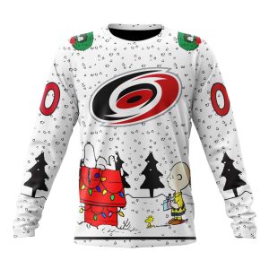 Personalized NHL Carolina Hurricanes Special Peanuts Design Unisex Sweatshirt SWS2175