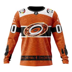 Personalized NHL Carolina Hurricanes Specialized Design Support Child Lives Matter Unisex Sweatshirt SWS2184