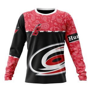 Personalized NHL Carolina Hurricanes Specialized Hockey With Paisley Unisex Sweatshirt SWS2191