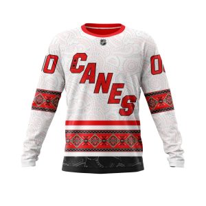 Personalized NHL Carolina Hurricanes Specialized Native Concepts Unisex Sweatshirt SWS2194