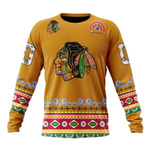 Personalized NHL Chicago BlackHawks Jersey Hockey For All Diwali Festival Unisex Sweatshirt SWS2215