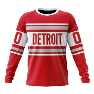 Personalized NHL Detroit Red Wings Special Reverse Retro Redesign Unisex Sweatshirt SWS2472