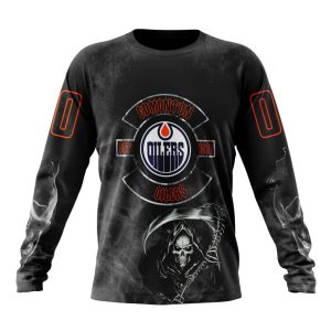 Personalized NHL Edmonton Oilers Specialized Kits For Rock Night Unisex Sweatshirt SWS2542