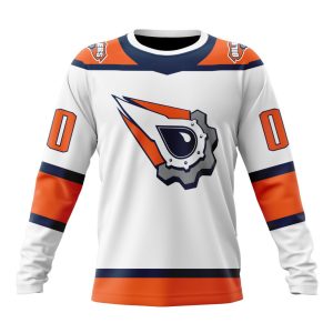 Personalized NHL Edmonton Oilers Specialized Unisex Kits With Retro Concepts Sweatshirt SWS2548
