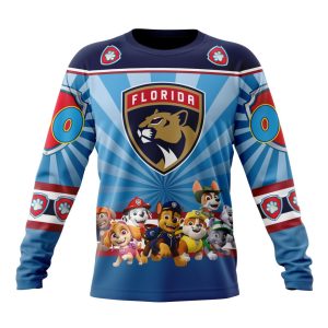 Personalized NHL Florida Panthers Special Paw Patrol Kits Unisex Sweatshirt SWS2582