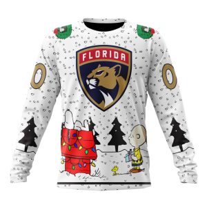 Personalized NHL Florida Panthers Special Peanuts Design Unisex Sweatshirt SWS2583