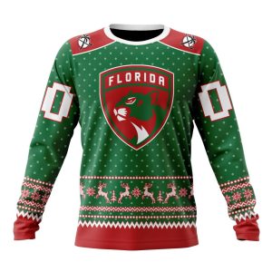 Personalized NHL Florida Panthers Special Ugly Christmas Unisex Sweatshirt SWS2589