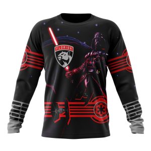 Personalized NHL Florida Panthers Specialized Darth Vader Version Jersey Unisex Sweatshirt SWS2590
