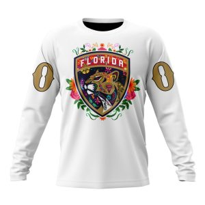 Personalized NHL Florida Panthers Specialized Dia De Muertos Unisex Sweatshirt SWS2595