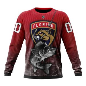 Personalized NHL Florida Panthers Specialized Fishing Style Unisex Sweatshirt SWS2597
