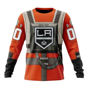 Personalized NHL Los Angeles Kings Star Wars Rebel Pilot Design Unisex Sweatshirt SWS2666