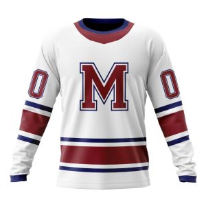 Personalized NHL Montreal Canadiens Specialized Unisex Kits With Retro Concepts Sweatshirt SWS2781