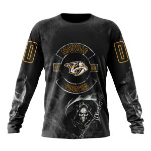 Personalized NHL Nashville Predators Specialized Kits For Rock Night Unisex Sweatshirt SWS2833