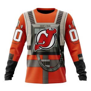 Personalized NHL New Jersey Devils Star Wars Rebel Pilot Design Unisex Sweatshirt SWS2897
