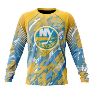 Personalized NHL New York Islanders Fearless Against Childhood Cancers Unisex Sweatshirt SWS2909