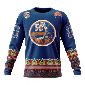 Personalized NHL New York Islanders Jersey Hockey For All Diwali Festival Unisex Sweatshirt SWS2913