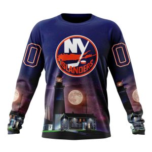 Personalized NHL New York Islanders Special Design With Montauk Point Lighthouse Unisex Sweatshirt SWS2925