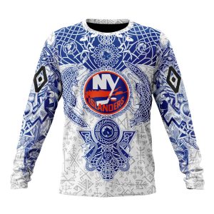 Personalized NHL New York Islanders Special Norse Viking Symbols Unisex Sweatshirt SWS2930