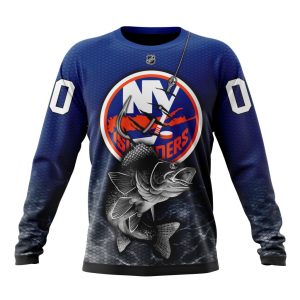 Personalized NHL New York Islanders Specialized Fishing Style Unisex Sweatshirt SWS2946