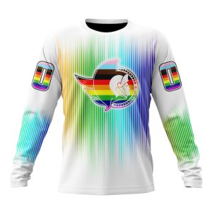 Personalized NHL Ottawa Senators Special Design For Pride Month Unisex Sweatshirt SWS3041
