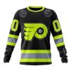 Personalized NHL Philadelphia Flyers Specialized Unisex Kits With FireFighter Uniforms Color Unisex Sweatshirt SWS3127
