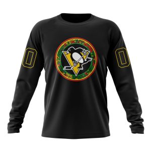 Personalized NHL Pittsburgh Penguins Black History Month 2023 Unisex Sweatshirt SWS3141