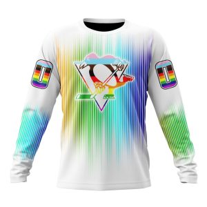 Personalized NHL Pittsburgh Penguins Special Design For Pride Month Unisex Sweatshirt SWS3159