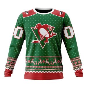 Personalized NHL Pittsburgh Penguins Special Ugly Christmas Unisex Sweatshirt SWS3172