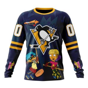Personalized NHL Pittsburgh Penguins Specialized For Rocket Power Unisex Sweatshirt SWS3181