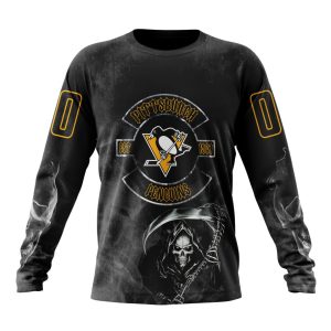 Personalized NHL Pittsburgh Penguins Specialized Kits For Rock Night Unisex Sweatshirt SWS3183