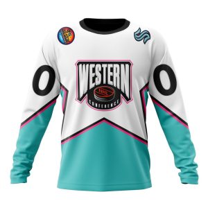 Personalized NHL Seattle Kraken All-Star Western Conference 2023 Unisex Sweatshirt SWS3260