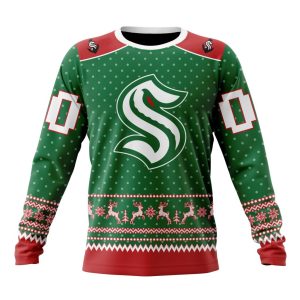 Personalized NHL Seattle Kraken Special Ugly Christmas Unisex Sweatshirt SWS3294