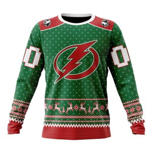 Personalized NHL Tampa Bay Lightning Special Ugly Christmas Unisex Sweatshirt SWS3413