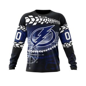 Personalized NHL Tampa Bay Lightning Specialized Off - Road Style Unisex Sweatshirt SWS3427