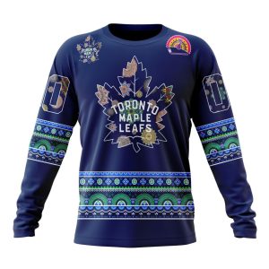Personalized NHL Toronto Maple Leafs Jersey Hockey For All Diwali Festival Unisex Sweatshirt SWS3448