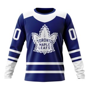Personalized NHL Toronto Maple Leafs Special Reverse Retro Redesign Unisex Sweatshirt SWS3471