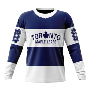 Personalized NHL Toronto Maple Leafs Specialized Unisex Kits With Retro Concepts Sweatshirt SWS3489