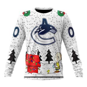 Personalized NHL Vancouver Canucks Special Peanuts Design Unisex Sweatshirt SWS3524