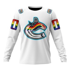 Personalized NHL Vancouver Canucks Special Pride Night 2023 Unisex Sweatshirt SWS3526