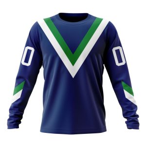 Personalized NHL Vancouver Canucks Special Reverse Retro Redesign Unisex Sweatshirt SWS3529
