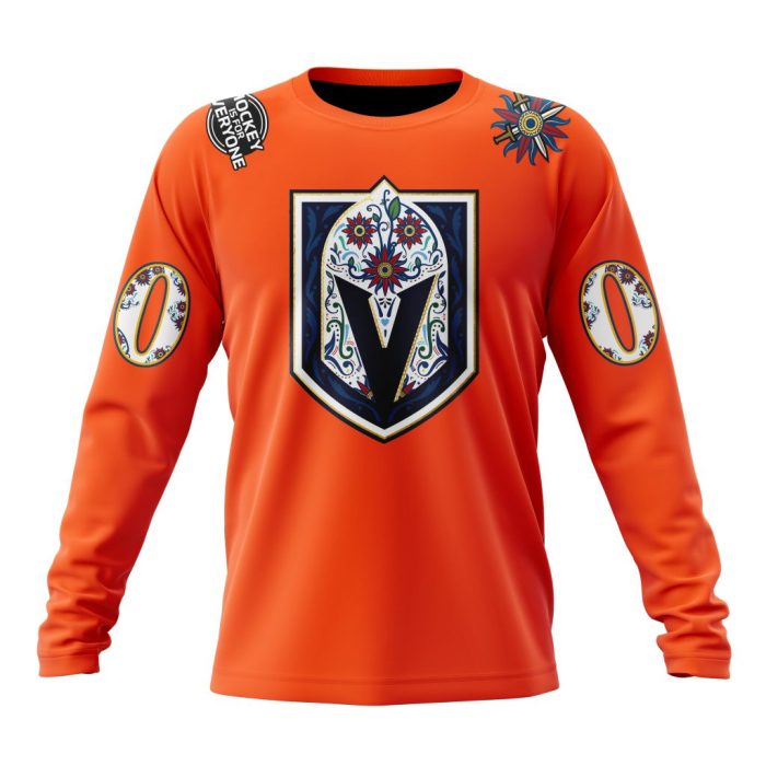 Personalized NHL Vegas Golden Knights Hispanic Heritage 2022 Unisex Sweatshirt SWS3563