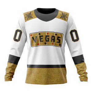 Personalized NHL Vegas Golden Knights Special Reverse Retro Redesign Unisex Sweatshirt SWS3589