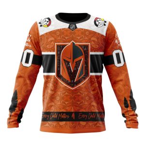 Personalized NHL Vegas Golden Knights Specialized Design Support Child Lives Matter Unisex Sweatshirt SWS3594